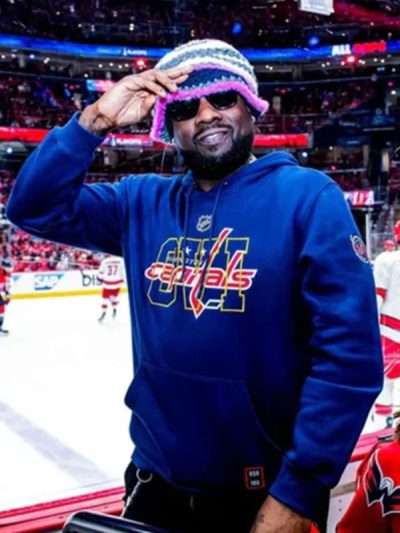 Shop OVI Blue Washington Capitals Hoodie