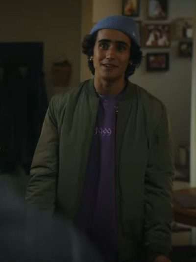 Buy Zac Torres Motorheads Green Jacket