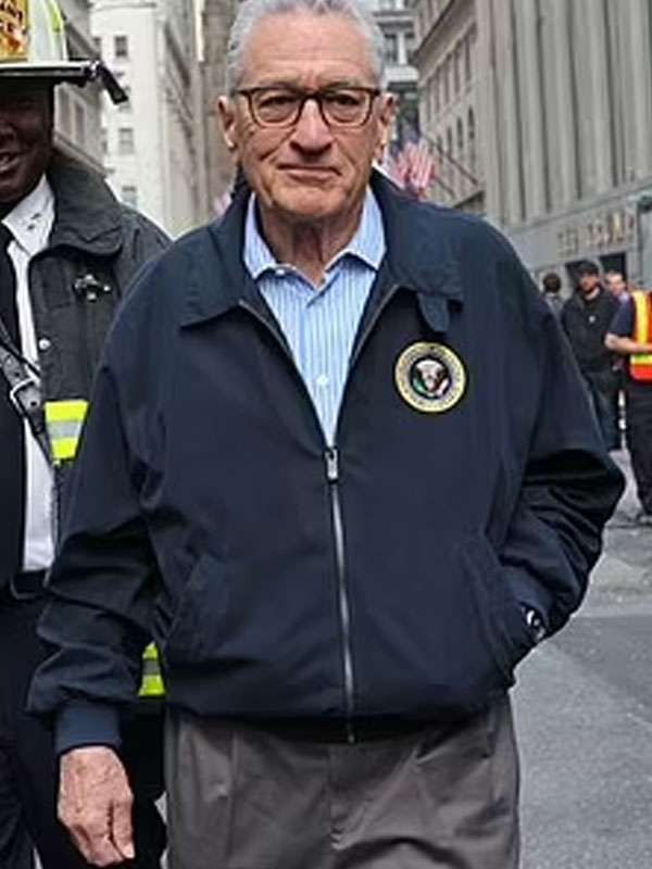 Shop Robert De Niro Zero Day Bomber Jacket