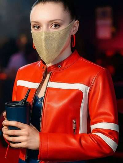 Shop Jenna Gilmer Fuel to Our Fire 2025 Leather Jacket