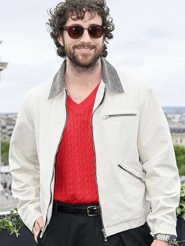 Aaron Taylor-Johnson 28 Years Later White Jacket