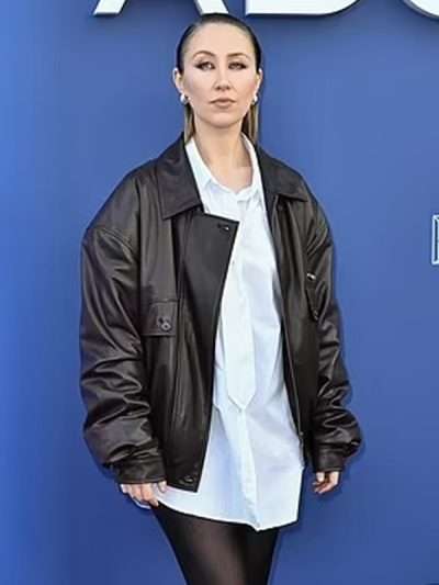 Adolescence 2025 Erin Doherty Black Leather Jacket
