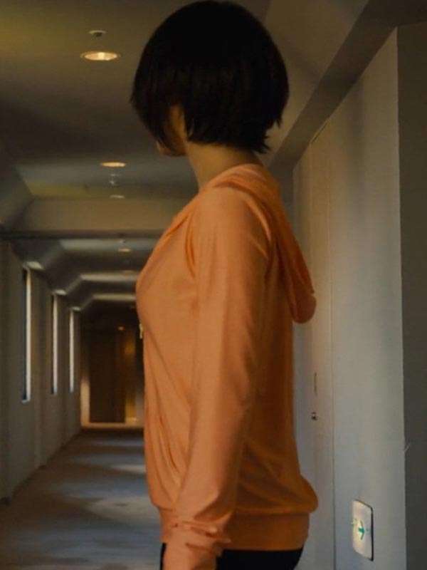 Alice in Borderland Yuzuha Usagi Orange Zip-Up Hoodie