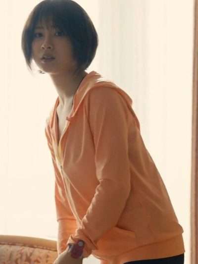 Yuzuha Usagi Alice in Borderland Orange Hoodie