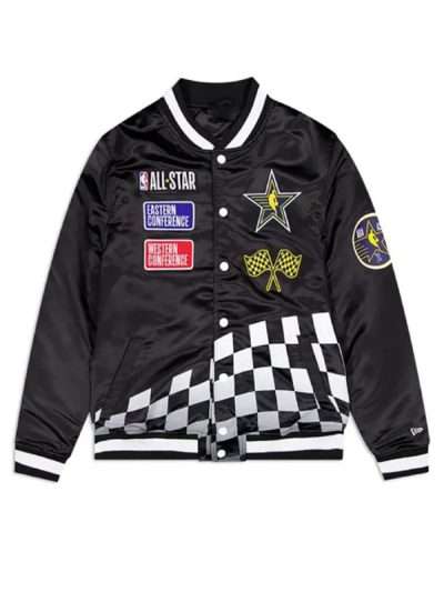 All-Star Game 2024 Black Bomber Jacket