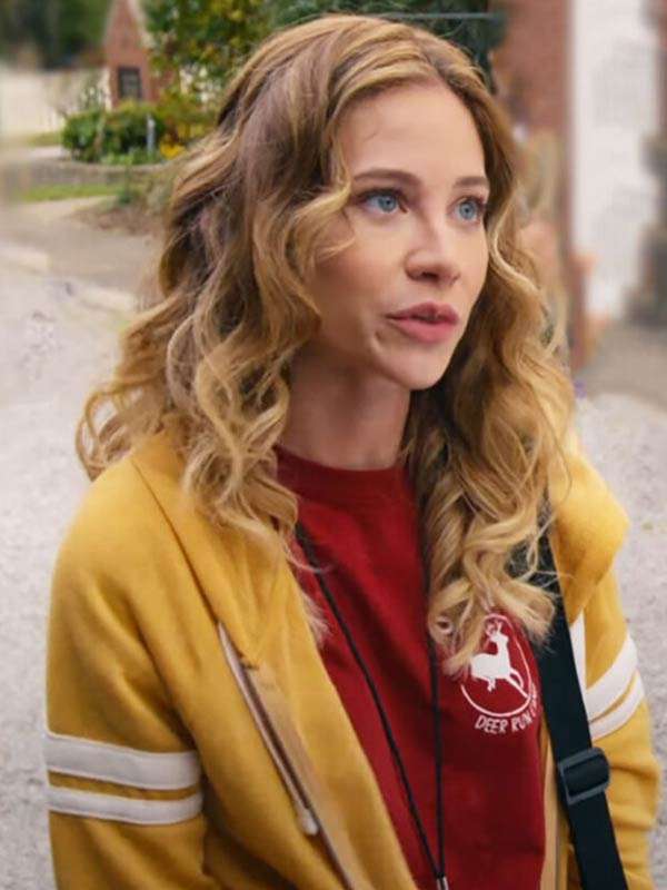 Amanda Leighton Camp Hideout Selena Yellow Hoodie