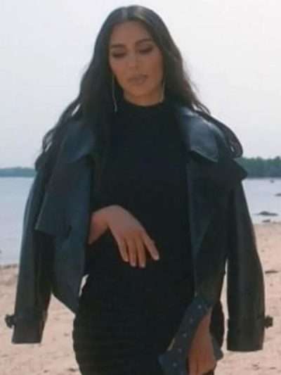 Shop Kim Kardashian American Horror Story Cropped Jacket