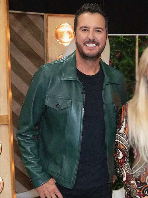 American Idol S23 Luke Bryan Green Jacket