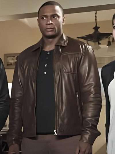 Arrow S04 John Diggle Brown Leather Jacket