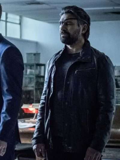 Deathstroke Arrow Black Leather Jacket