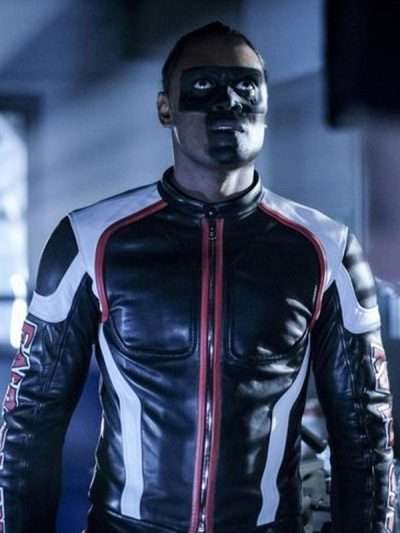 Arrow Mr. Terrific Costume Leather Jacket