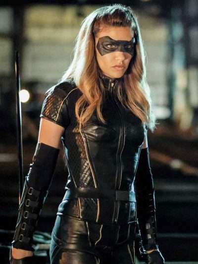 Juliana Harkavy Arrow S06 Black Costume Jacket