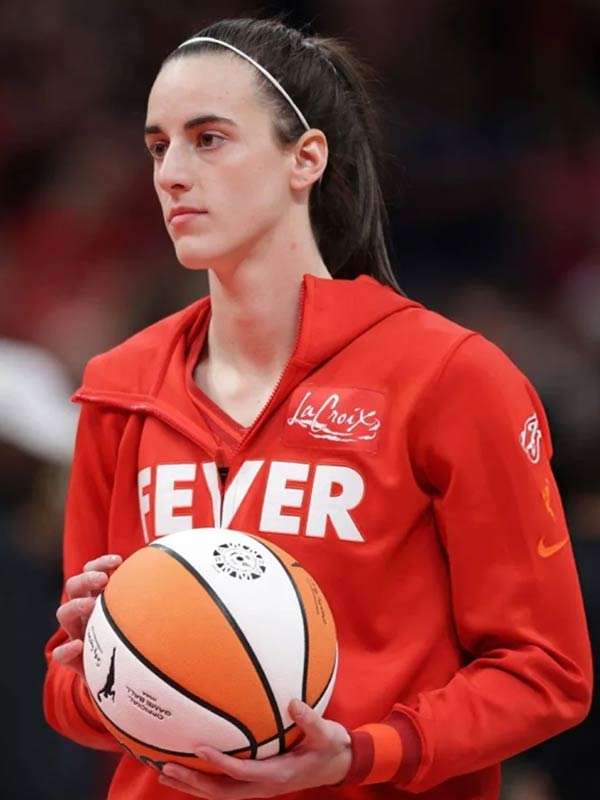 Basketball Team Indiana Fever Caitlin Clark Red Hoodie