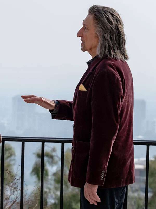 Ben Kingsley Wonder Man S01 Maroon Blazer