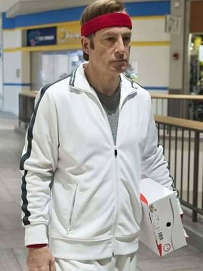 Shop Jimmy McGill Better Call Saul White Track Jacket