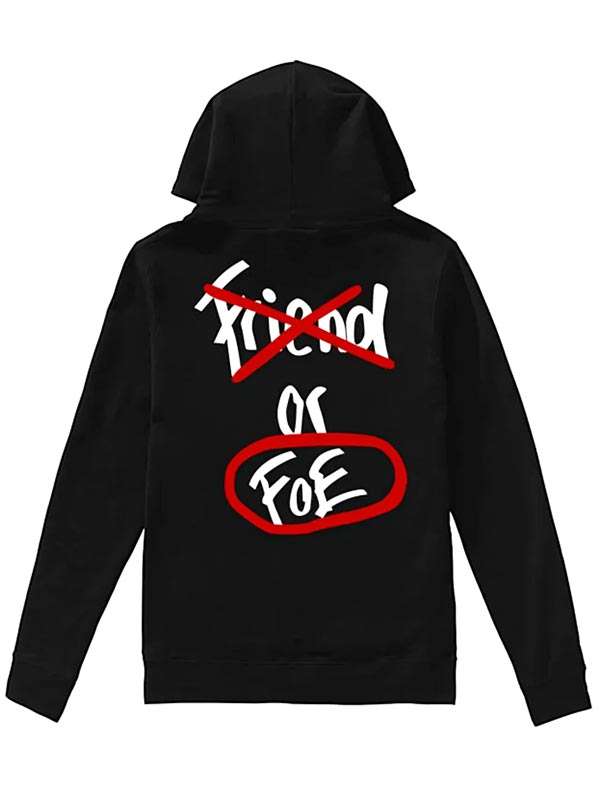 TV Series Break Point Frances Tiafoe Black Hoodie