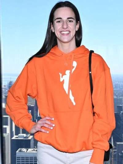 Caitlin Clark Orange Hoodie