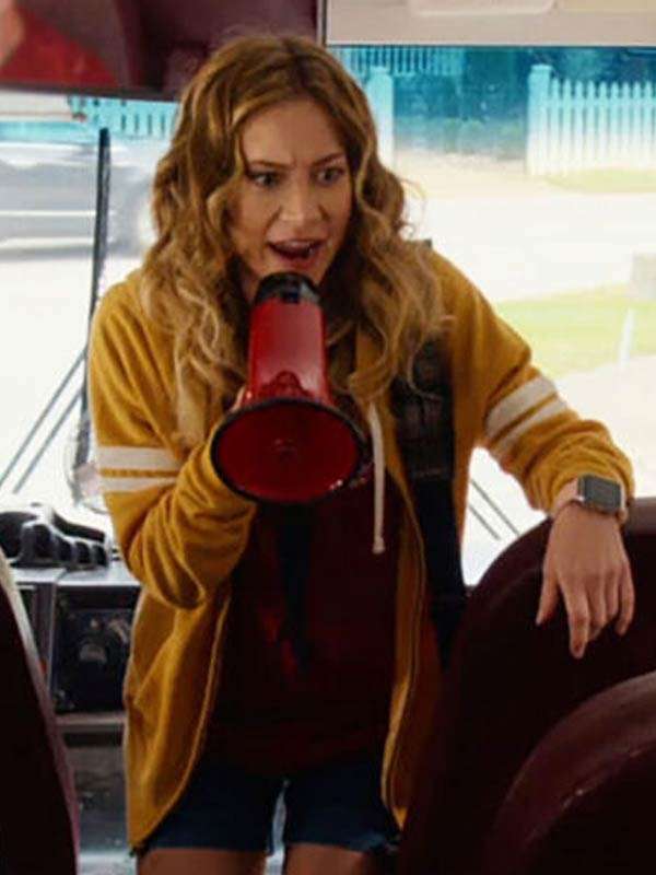 Amanda Leighton Yellow Hoodie