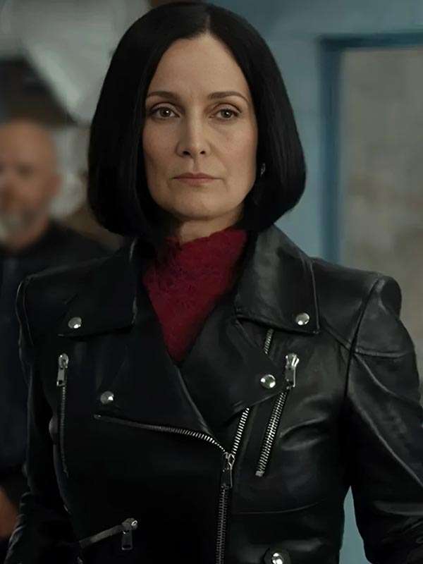 FUBAR S02 Carrie-Anne Moss Black Jacket