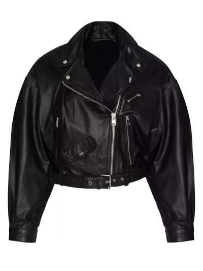 Chelsea DeBoer Down Home Fab 2025 Black Leather Jacket