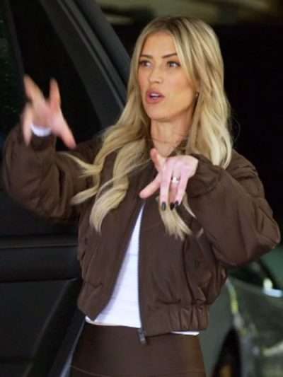 Shop Christina Hall The Flip Off 2025 Bomber Jacket
