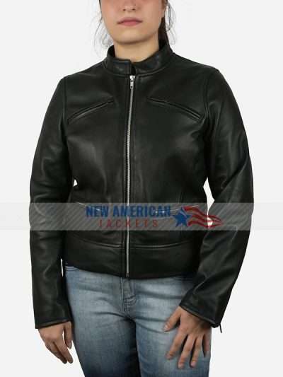 Tennis Player Coco Gauff Black Jacket