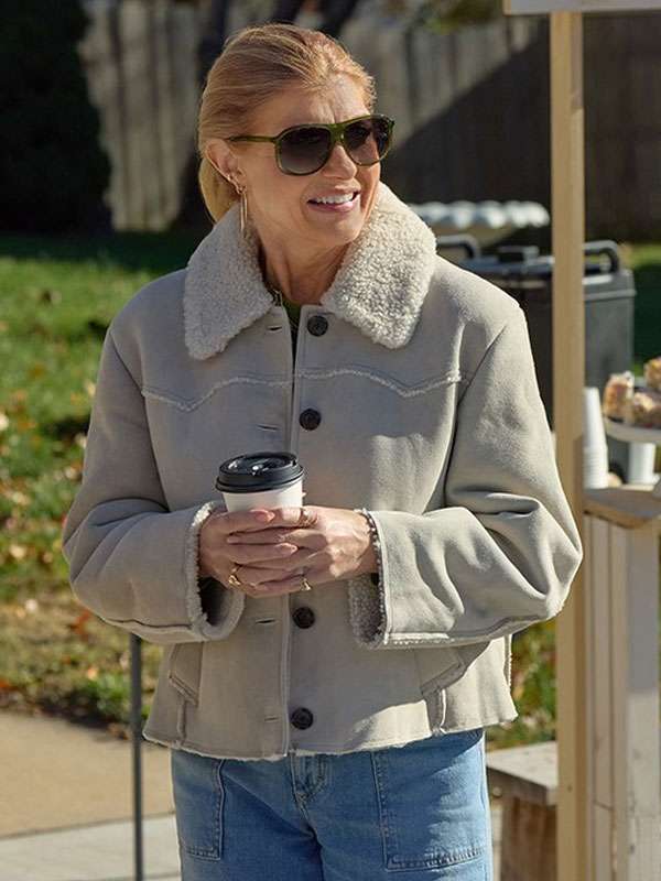 Buy Connie Britton The Motherhood Shearling Jacket