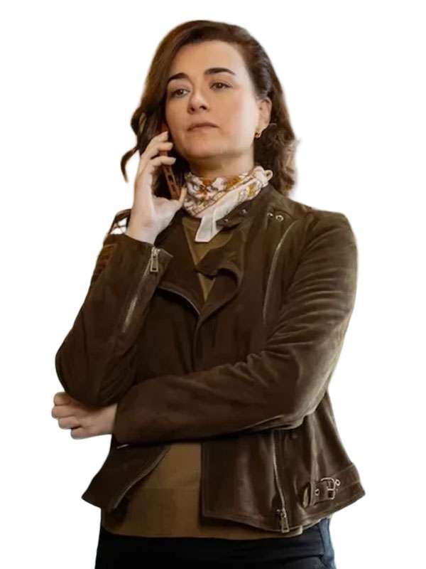 Cote de Pablo NCIS Tony & Ziva Suede Leather Jacket