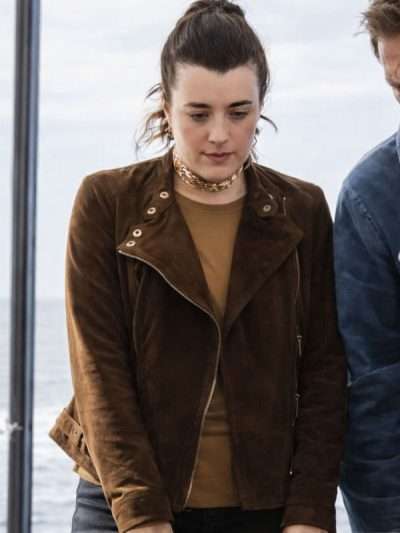 Cote de Pablo NCIS Tony & Ziva S01 Suede Leather Jacket