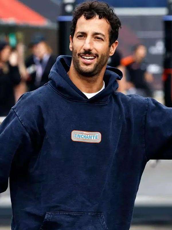 Daniel Ricciardo World Champion Blue Pullover Hoodie