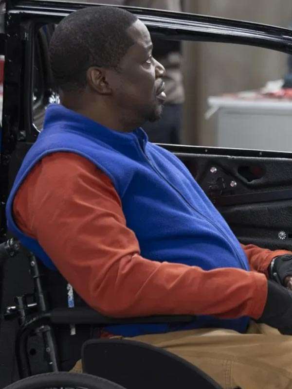 Shifting Gears 2025 Daryl Mitchell Blue Vest