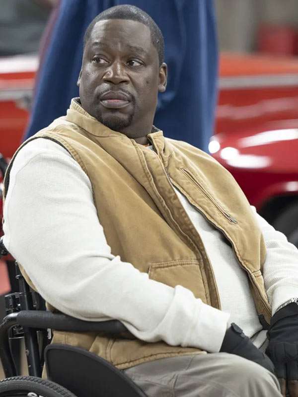 Daryl Mitchell Shifting Gears 2025 Brown Vest