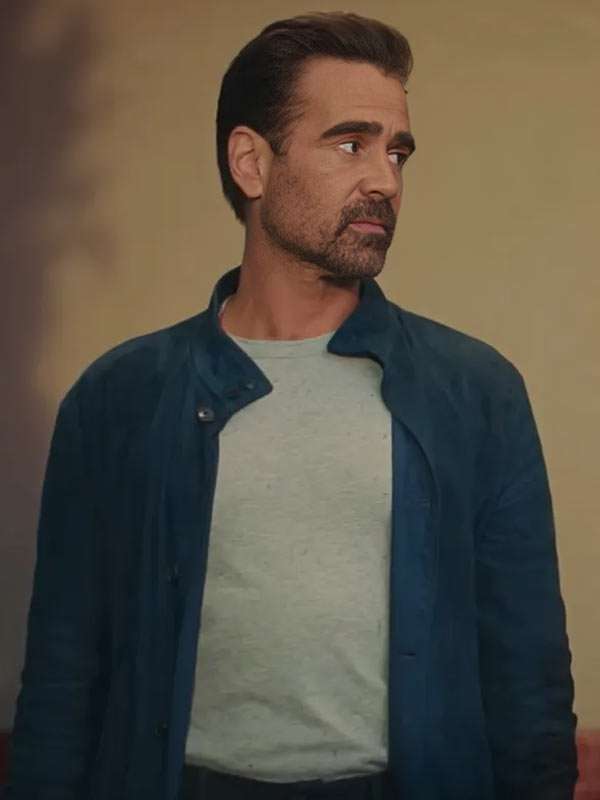 A Big Bold Beautiful Journey 2025 Colin Farrell Blue Jacket