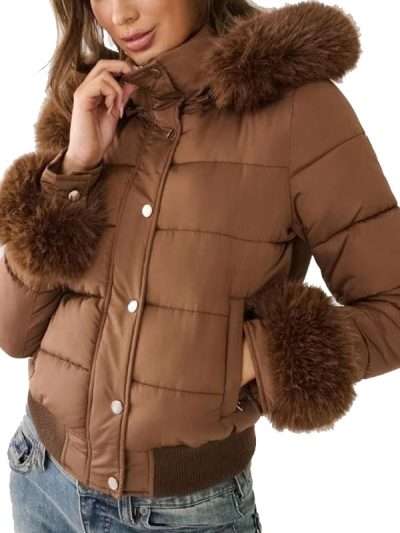 Dope Thief S01 Sherry Brown Quilted Jacket