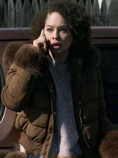 Sherry Dope Thief S01 Brown Fur Jacket