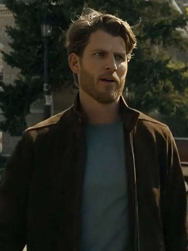FUBAR 2025 Travis Van Winkle Brown Suede Leather Jacket
