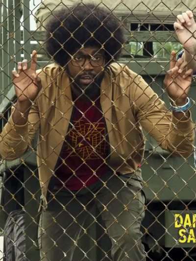Milan Carter FUBAR S02 Brown Bomber Jacket