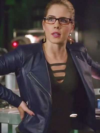 Arrow S05 Felicity Smoak Leather Jacket