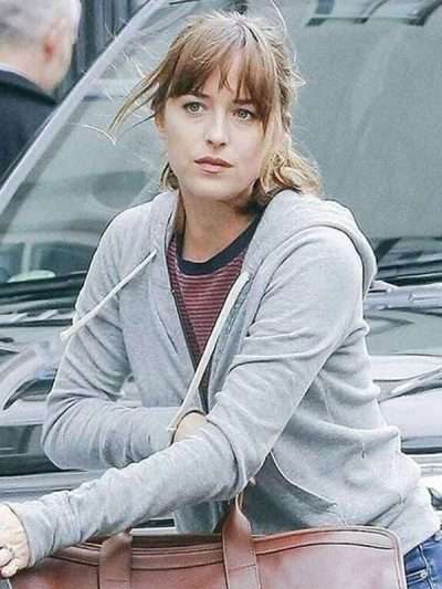 Fifty Shades Freed Anastasia Steele Gray Hoodie