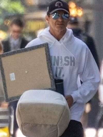 Finish It Hugh Jackman White Hoodie