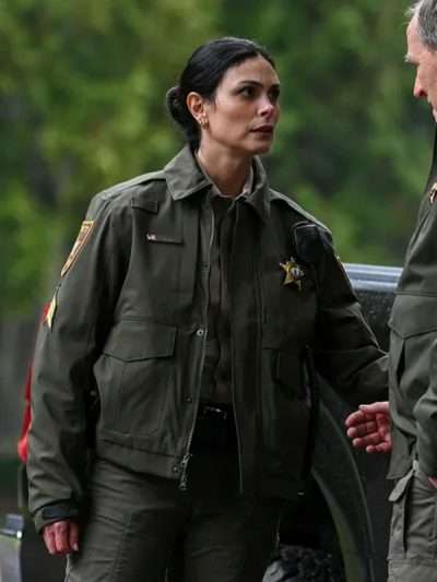 Buy Morena Baccarin Fire Country Green Jacket