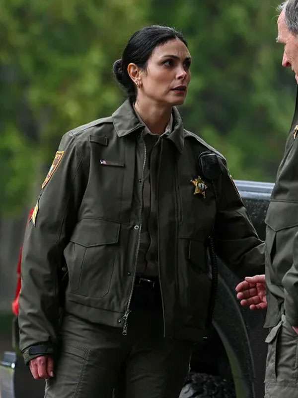Buy Morena Baccarin Fire Country Green Jacket