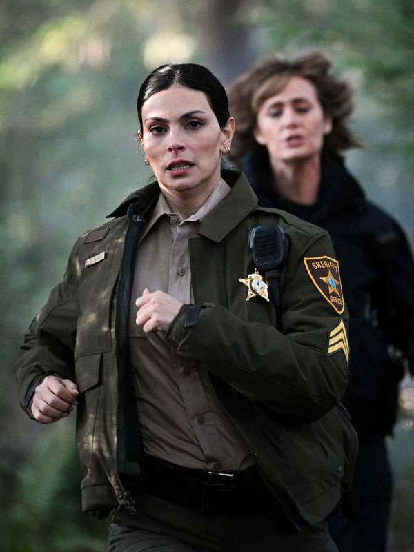 Fire Country 2025 Morena Baccarin Green Uniform Jacket