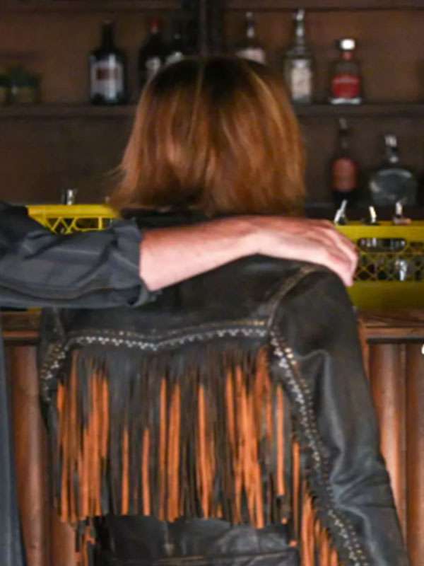 Fire Country S03 Sharon Leone Fringe Leather Jacket