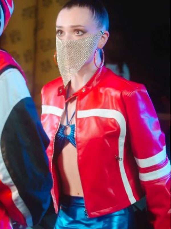 Fuel to Our Fire My Racer Stepbrother Red Leather Jacket