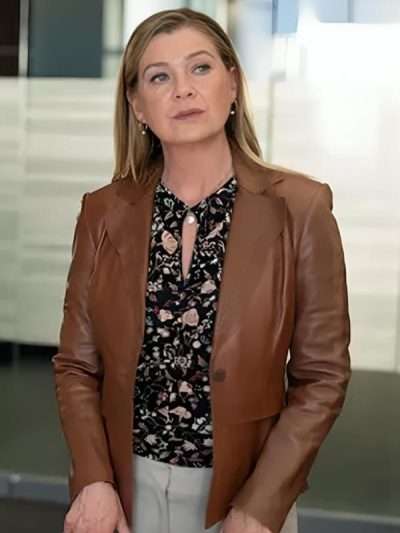 Good American Family S01 Kristine Barnett Brown Blazer