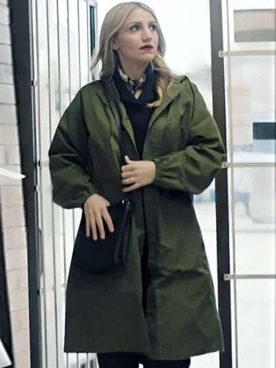 Happy Face S01 Annaleigh Ashford Green Coat