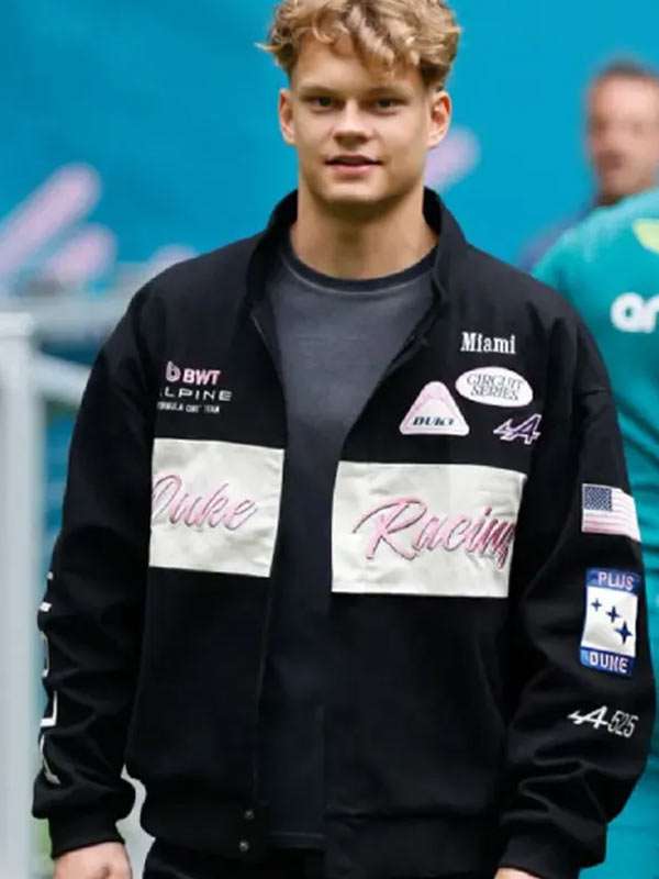 Jack Doohan F1 Grand Prix of Miami 2025 Black Jacket