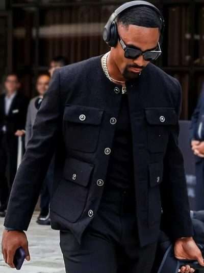 The Today Show Jalen Hurts Black Jacket