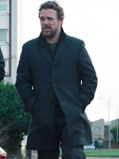 Shop Dept Q James Hardy Black Coat